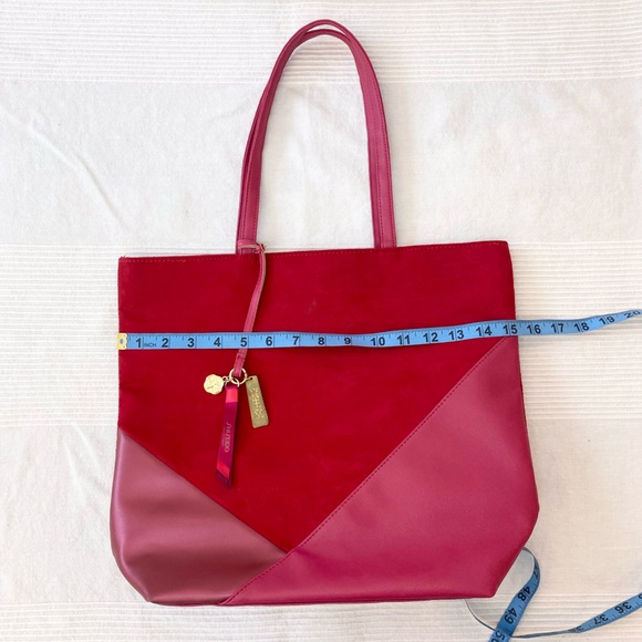 SHISEIDO Ginza Tokyo Large Red and Pink Tote Bag - Picture 4 of 11
